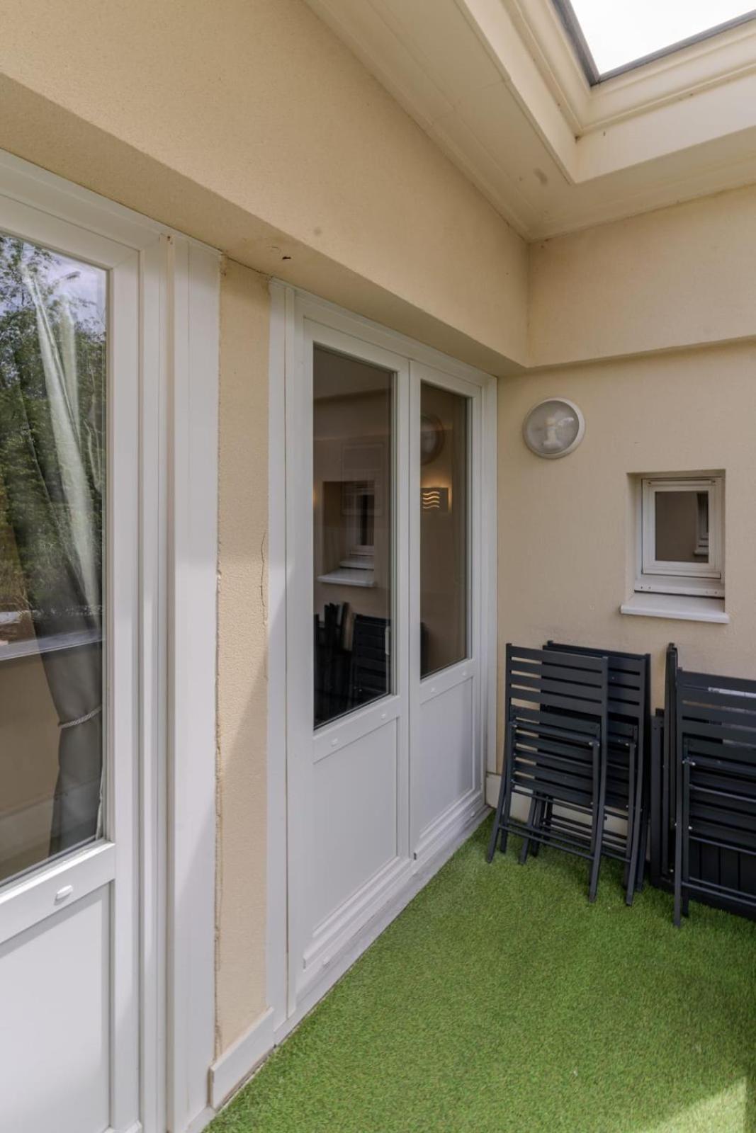 Very Nice Flat For 5 With Swimming Pool Tennis Court And Free Park Le Touquet ภายนอก รูปภาพ