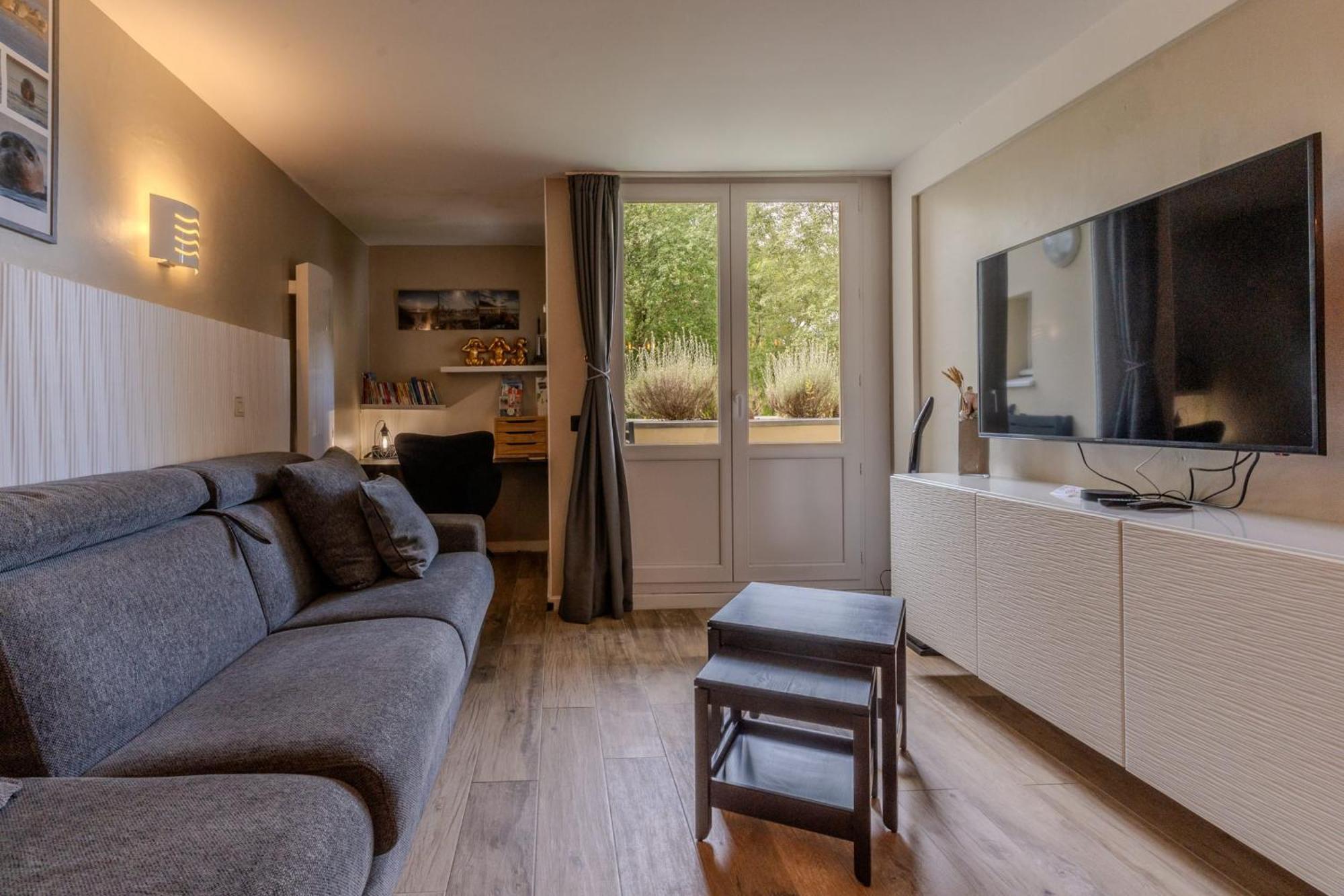 Very Nice Flat For 5 With Swimming Pool Tennis Court And Free Park Le Touquet ภายนอก รูปภาพ