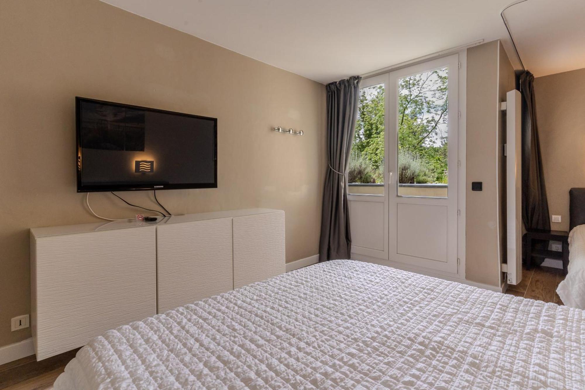 Very Nice Flat For 5 With Swimming Pool Tennis Court And Free Park Le Touquet ภายนอก รูปภาพ