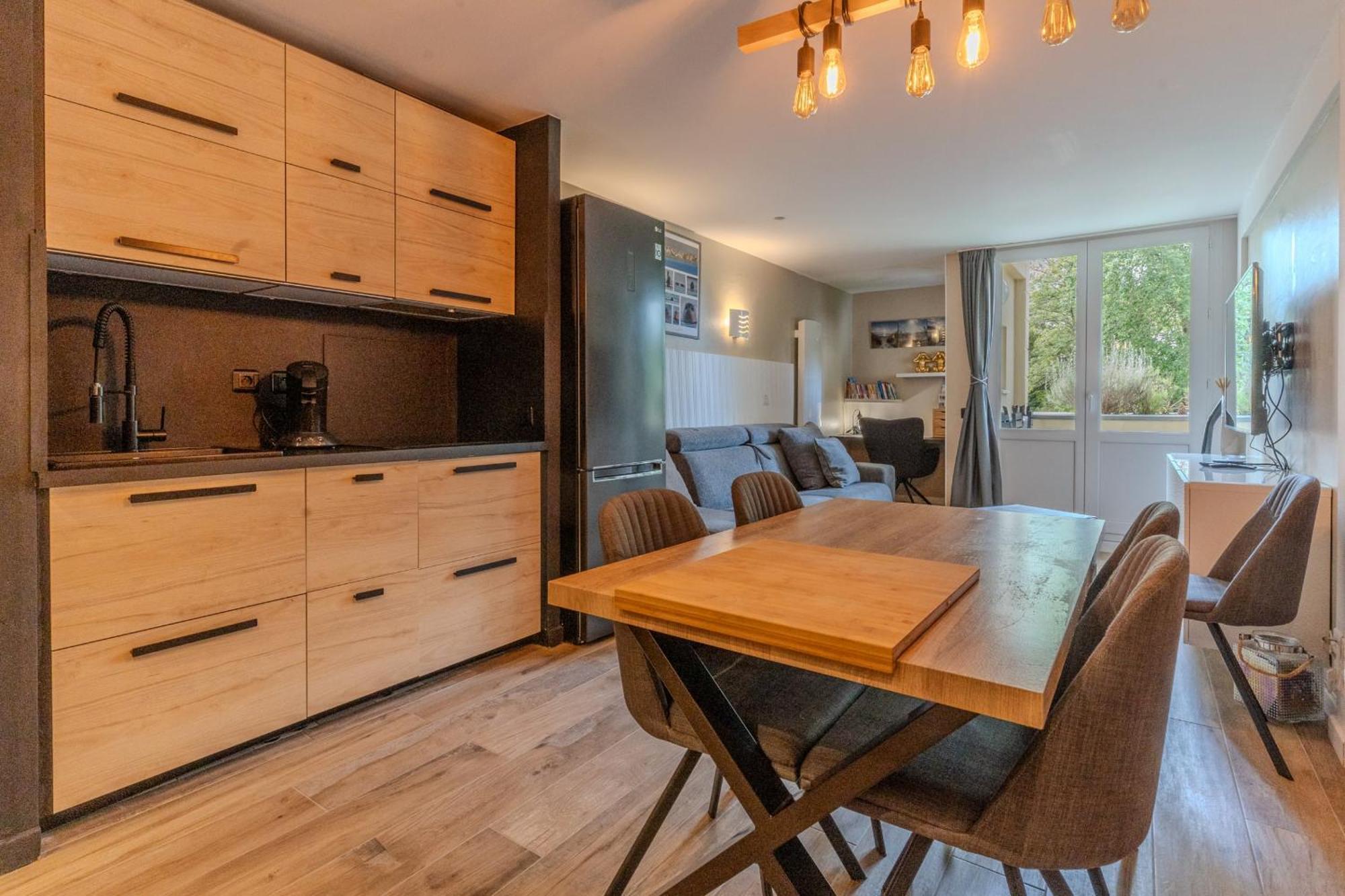 Very Nice Flat For 5 With Swimming Pool Tennis Court And Free Park Le Touquet ภายนอก รูปภาพ