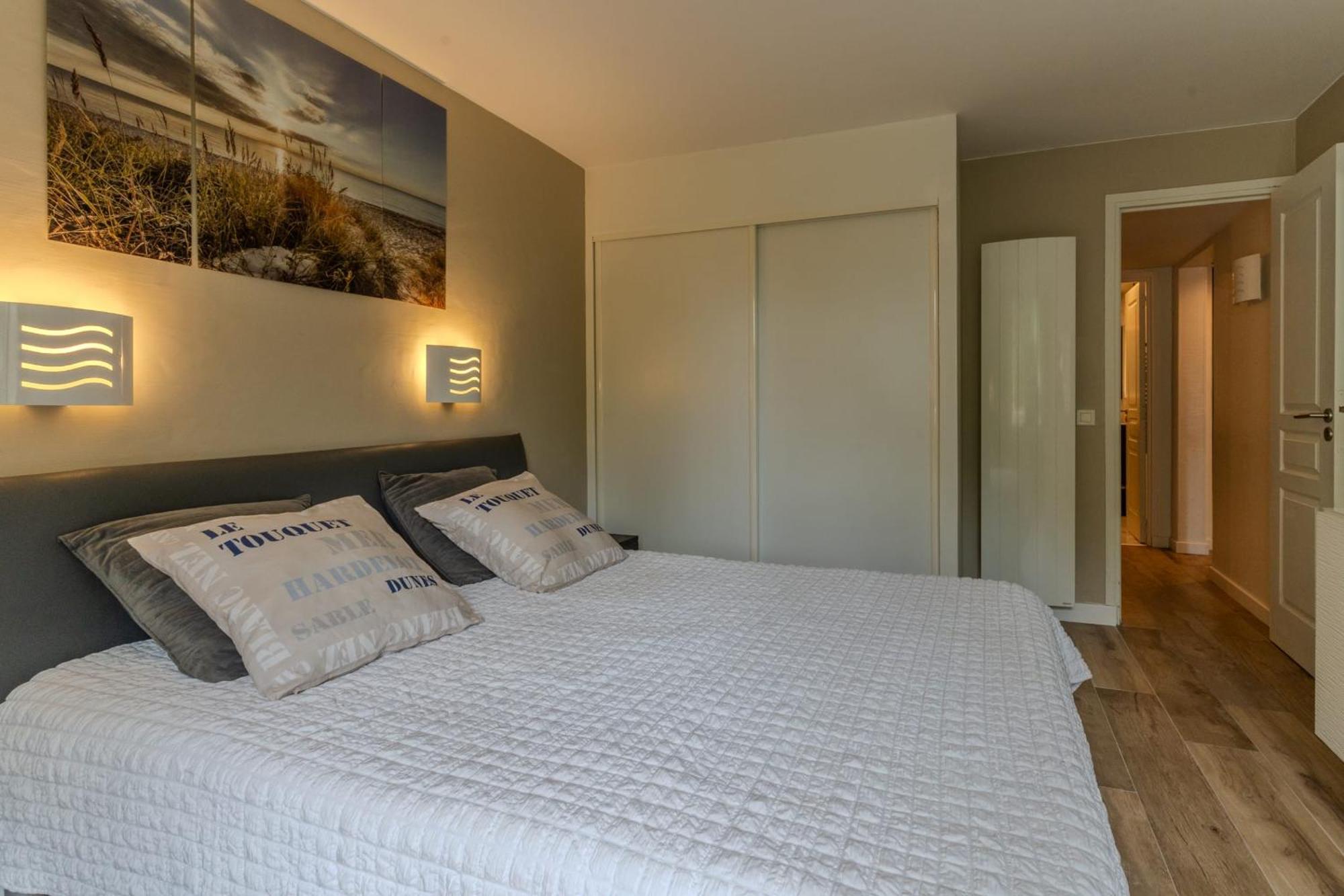 Very Nice Flat For 5 With Swimming Pool Tennis Court And Free Park Le Touquet ภายนอก รูปภาพ